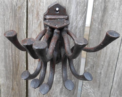 5 Hook Multi Hook Coat Or Hat Hanger Rack #TOP17