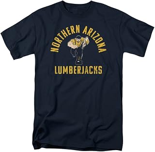LOGOVISION Official Collegiate Large Distressed Logo Short Sleeve Unisex for Men & Women Cotton T Shirt Collection 3