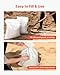 VEVOR Empty Sandbags, 200 Packs 16 x 26 in, Heavy Duty Sand Bags Sacks with Ties, 50lb Capacity Woven Polypropylene Sandbags, Tear-Resistant & UV-Resistant Sand Bags for Flood Protection Barrier