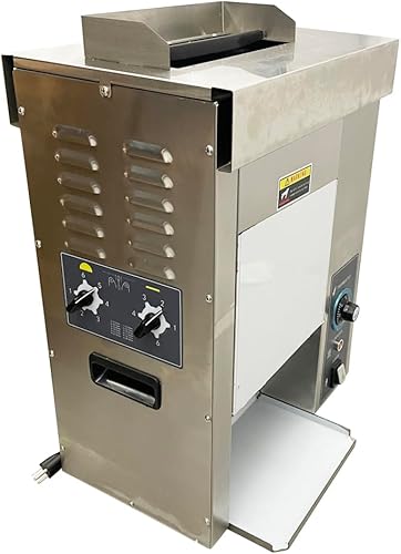 Miniatura 5 de Máquina de tostado de hamburguesas 122.0 F-572.0 F(122F-572F) Máquina de hamburguesa comercial eléctrica de acero inoxidable Máquina transportadora