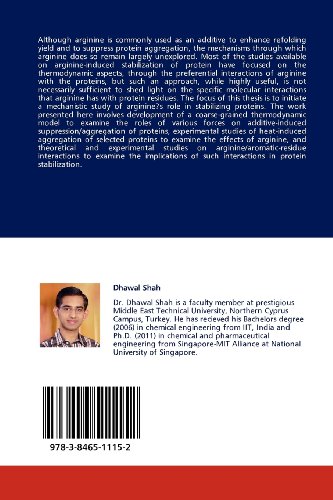 Molecular Insights into The Role of Arginine on Protein Stabilization