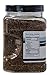 Whole Brown Flaxseed 1.25 lb. in Reusable Container by Medley Hills Farm - Premium Quality Flax Seeds - Sproutable