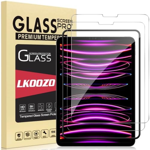 LKOOZO Protector de Pantalla para iPad Pro 11" (2022/2021/2020/2018)