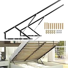 Dyna-Living 4.6FT Bed Lift Mechanism 286.6lbs-319.7lbs Load Capacity Pneumatic Gas Spring for Storage Bed Box or Sofa Bed