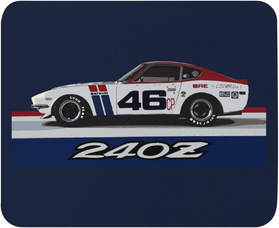 BRE Datsun 240Z Trans-Am Championship Race Car Mouse pad