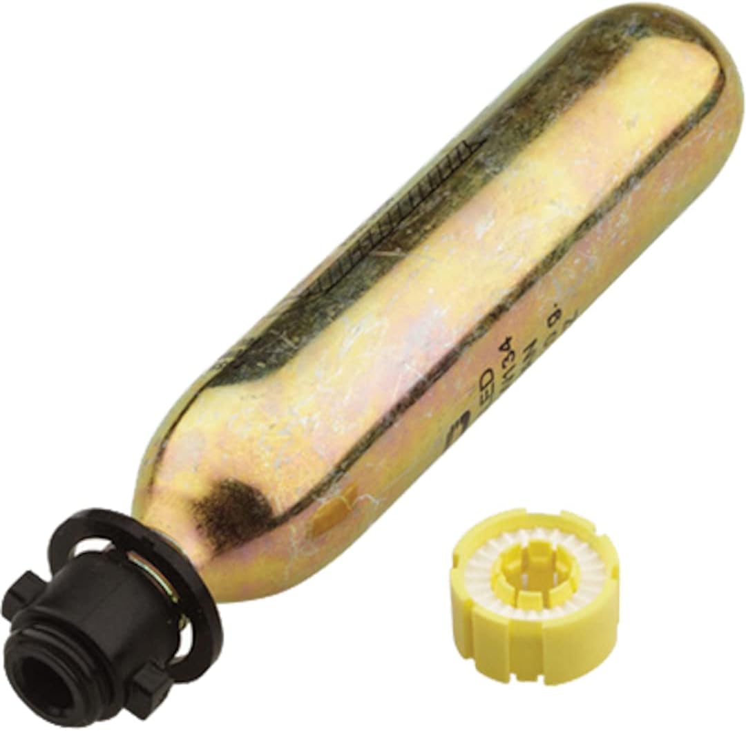 Part Synergy CO2 Bottle with Bayonet Yellow Water Soluble Bobbin