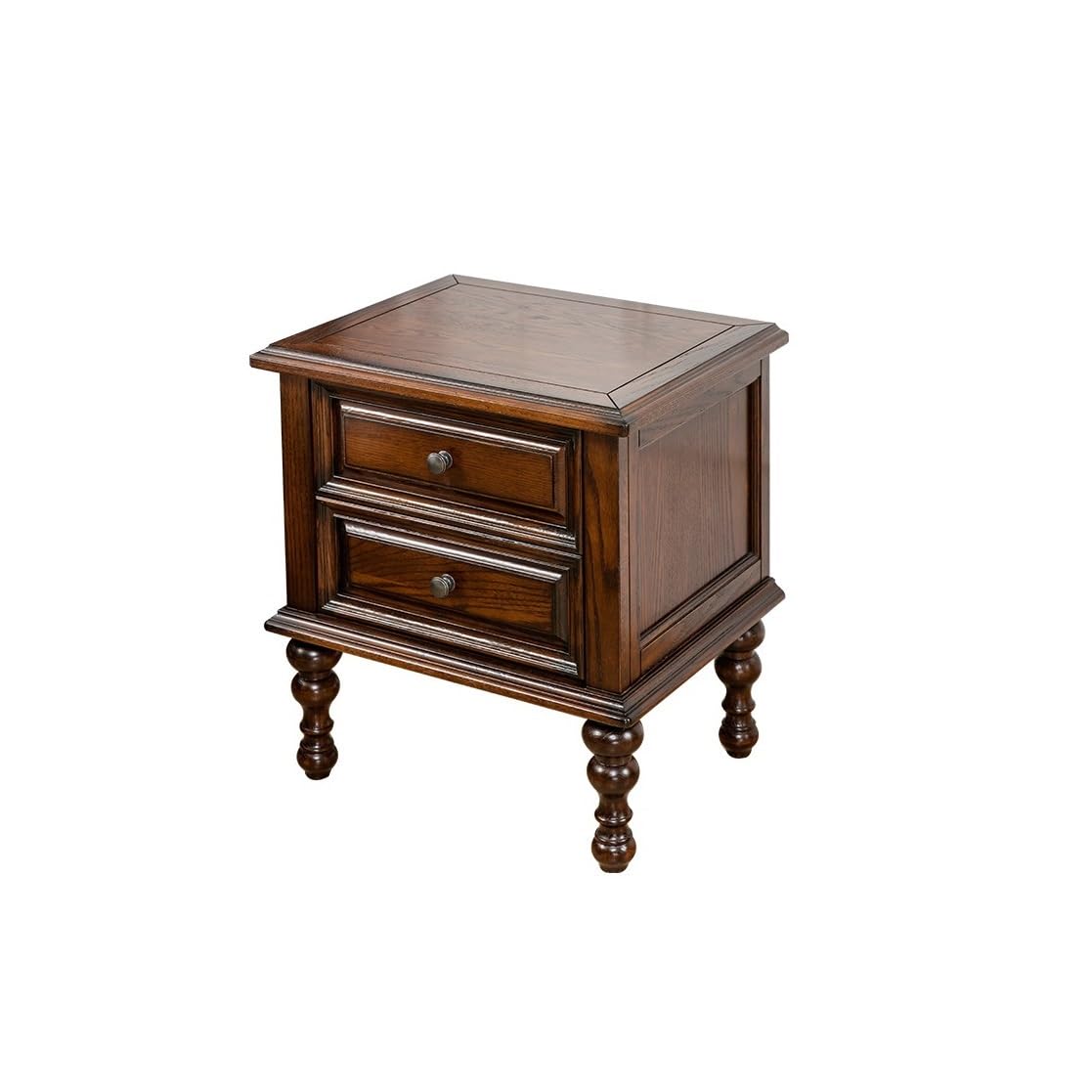 BHGFYXBS Side Tables Bedroom Home Bedroom Bedside Table Rustic Wooden Storage Cabinet Bedside Tables