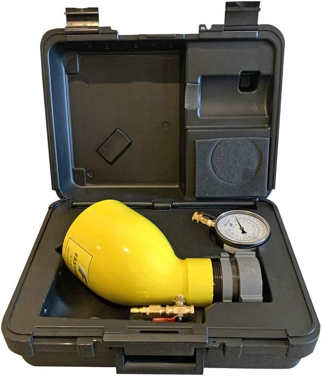 Hydrant Diffuser, Aluminum, 4" Gauge, 160PSI, 2120GPM, 2.5" NH/NST, Yellow, Swivel, in case, Fast