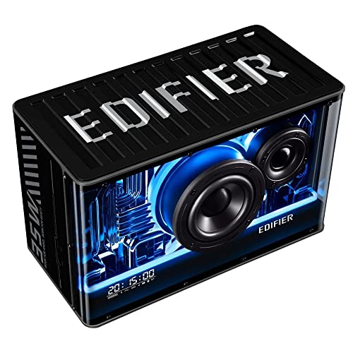 Edifier QD35 Hi-Res Bluetooth Speaker with USB & Lighting Effects (Black)