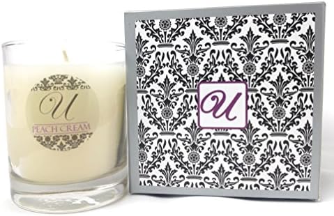 Unrivaled Candles | Candles with Jewelry Inside | Jewelry Candles | Gift candles | Ring Candles | Surprise candle | Gifts for Women Valued at $10 to $10,000 | Peach Cream 14 oz Container