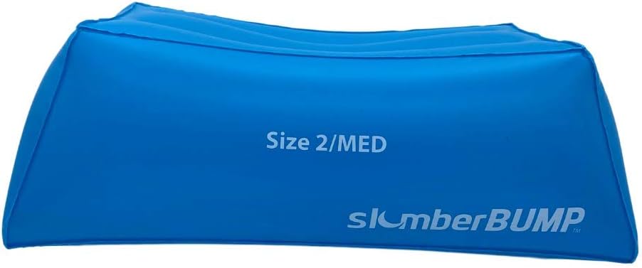 slumberBUMP Positional Sleep Belt Replacement Bladder 2.0 | Blue | Medium