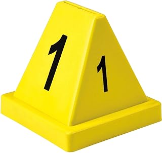 Global Industrial Numbered Cones, 1-20, 4-1/2