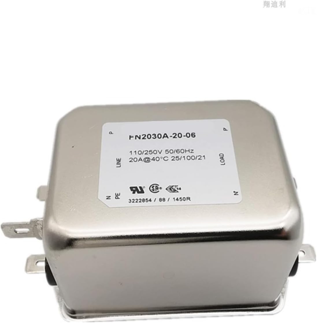 AC and DC Filter FN2030A-20-06 20A electromagnetic Anti-Interference