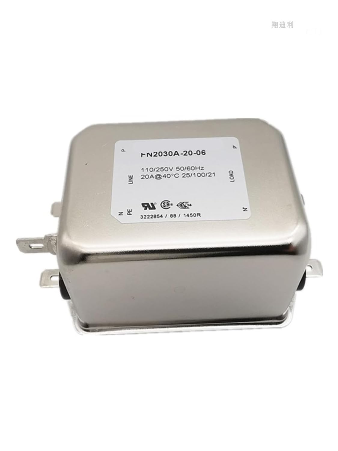 AC and DC Filter FN2030A-20-06 20A electromagnetic Anti-Interference