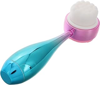 3D Electroplated Handle Facial Cleansing Brus...