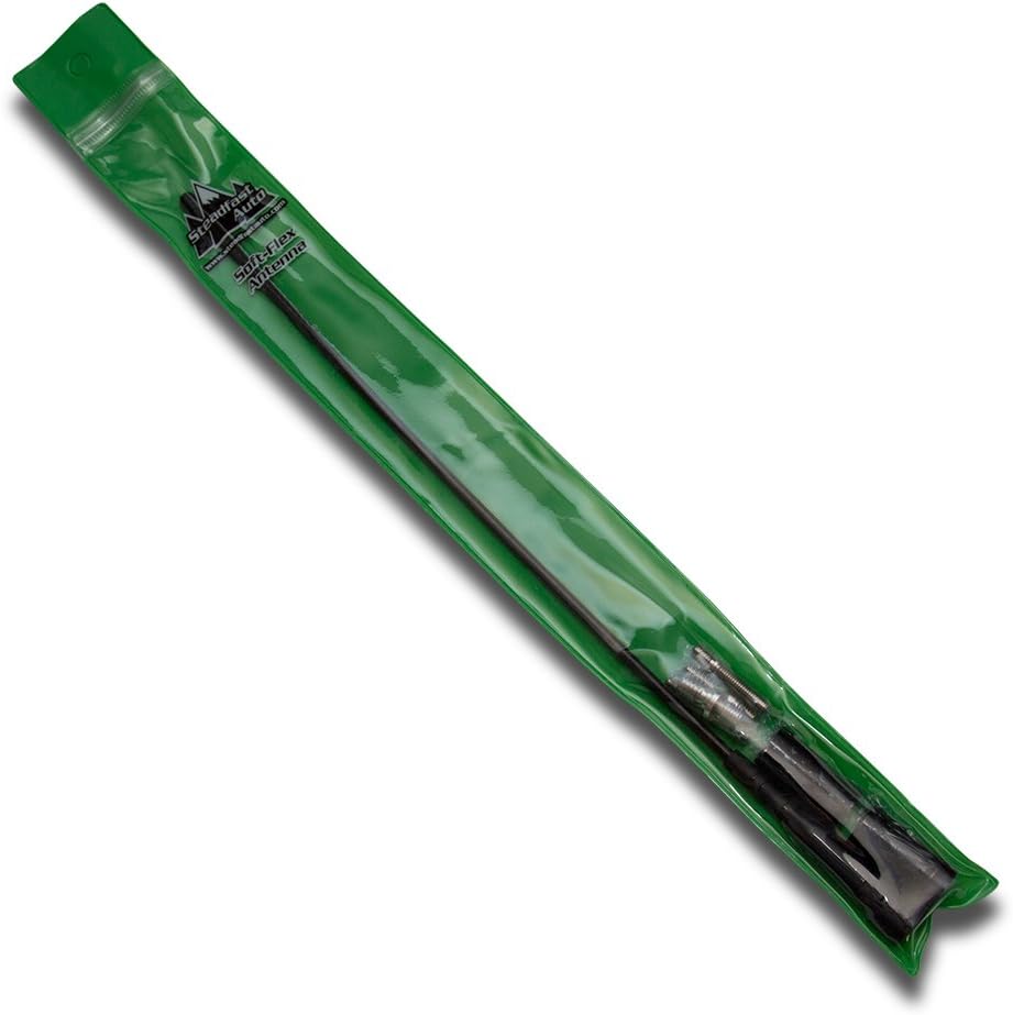 Steadfast Auto 10356 Soft-Flex Titanium 13 Inch Antenna Replacement for Chevrolet Silverado