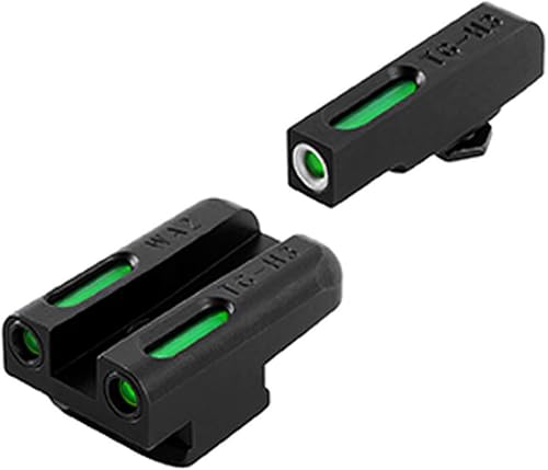 Miniatura 120 de TRUGLO TFX - Mira para pistola Tritio duradero resistente a los golpes, compacto y brillante y fibra óptica Xtreme vista diurna/nocturna
