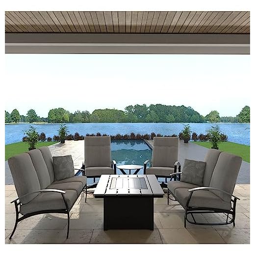 Stylish 7-Piece Outdoor Patio Set