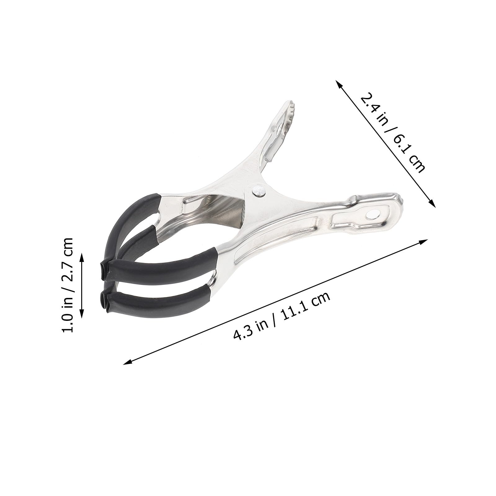 BESPORTBLE Outil de Réparation Saxophone et Clarinette en Acier Inoxydable Grand Format, Pince D'encoche Professionnelle 5 Pièces, Accessoires D'entretien pour Instrument à Vent, Usage