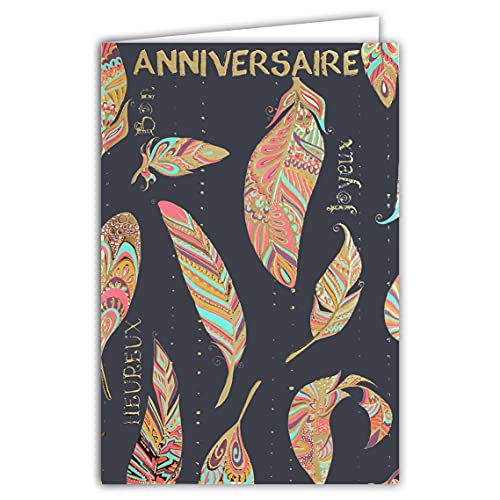 Afie 69-5120 Carte Heureux ANNIVERSAIRE On Ne Peut Pas S'empêcher De