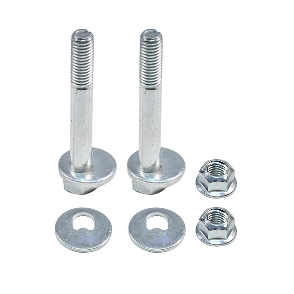 Juego de Tornillos para Brazo de Suspensión 1456980 Pernos de Caída de Suspensión Trasera Brazo de Suspensión Juego de Tornillos Excéntricos Compatible con Ford Focus Mondeo S-Max 2