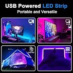 50FT LED Strip Lights for Bedroom RGB Color Changing - Image 2