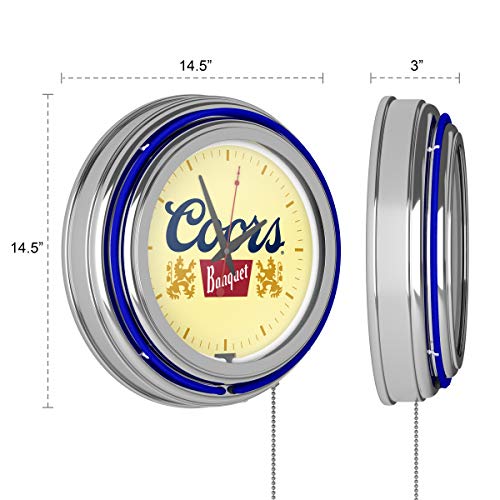Coors Banquet 14-Inch Neon Wall Clock #TOP2