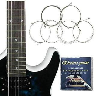 Jeu de cordes de guitare électrique 1 à 6 cordes en fil d’acier - Les Beatles, Paul McCartney, John Lennon, RIngo Starr, George Harrison Jeu de cordes de guitare électrique 1 à 6 cordes en fil d'acier – Image 7