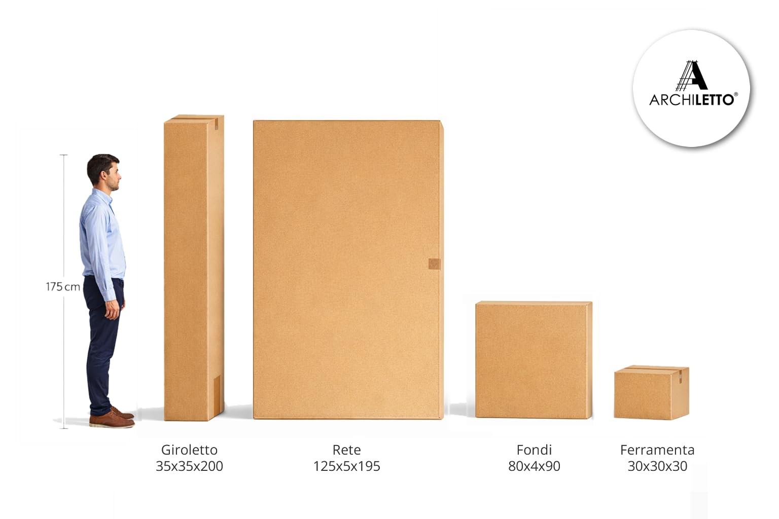 Archiletto Sommier SALVASPAZIO Una Piazza e Mezza - con Box Contenitore alzata laterale Misure 120x190, Totalmente SFODERABILE ottimo per cameretta
