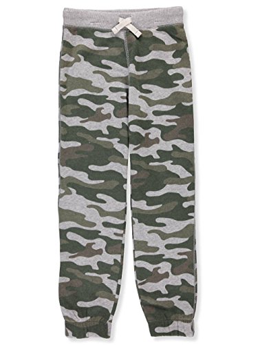 Joggers en polaire camo vert idéal pour les jeux en plein air