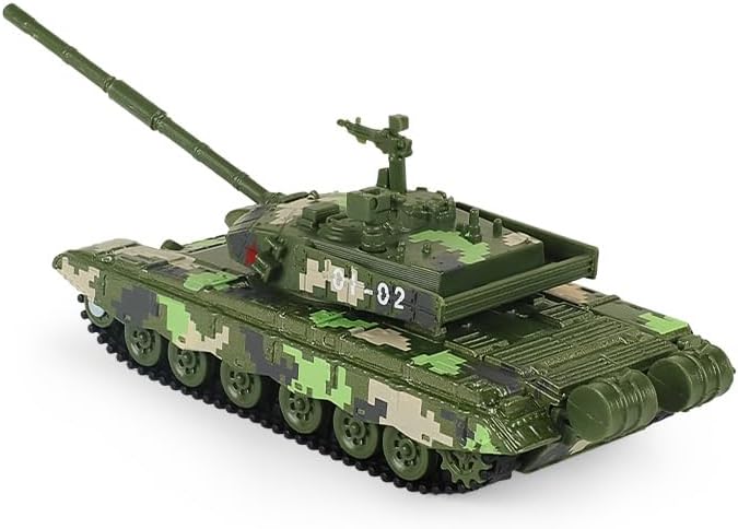 1/100 Scale Diecast Tank Model, Military Transport Vehicle Replica, Metal Alloy Tank Collectible, Detailed Army Model for Collectors