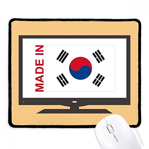 Alfombrilla de ratón de goma antideslizante fabricada en Corea del Sur