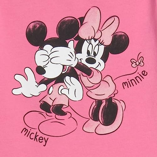 Disney Minnie Mouse Infant Baby Girls 3 Pack Cuddly Short Sleeve Bodysuits 12 Months #TOP4