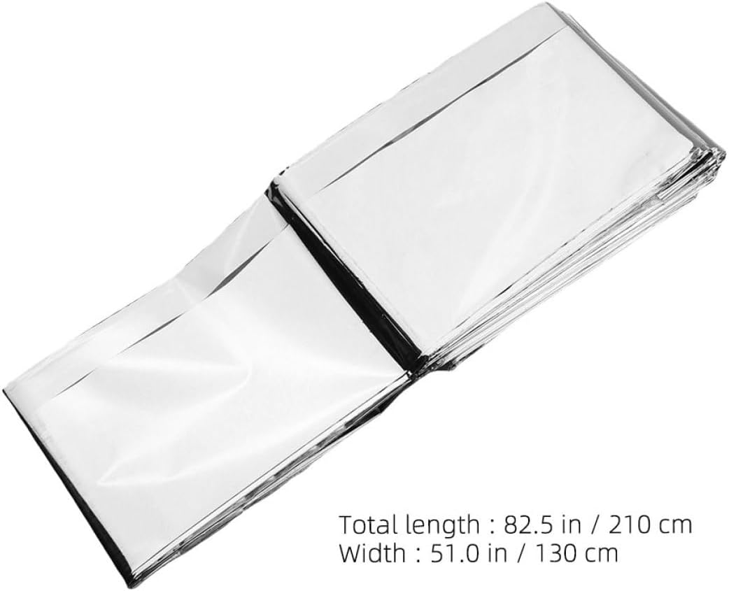SUPVOX Reflective Film for Plants 6 Pieces Garden Reflectors Greenhouse Film Reusable Material