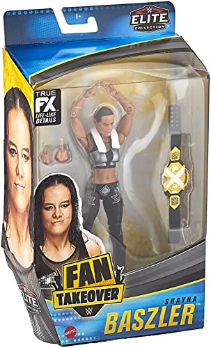 Wwe Shayna Baszler Fan Takeover 6-In Elite Action Figure With Fan-Voted Gear & Accessories, 6-In Posable Collectible Gift For Wwe Fans Ages 8 Years Old & Up [Amazon Exclusive] #TOP1