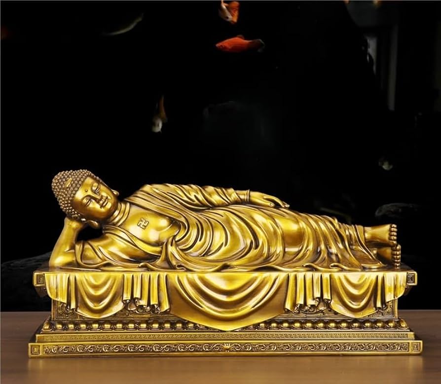 涅槃の仏陀 Amazon｜【 涅槃像】 釈迦如来 涅槃仏 臥仏 本尊 お釈迦様(40CM