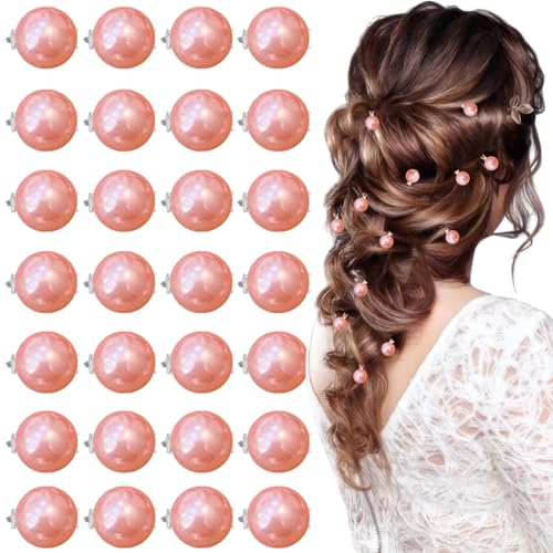 BASEMMAHER Mini Pearl Hair Clips