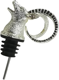 Cabilock アンテロープヘッドワインポアラー ワインエアレーター ボトルストッパー ステンレス製 簡単注ぐ仕様 パーティー用ワインアクセサリー