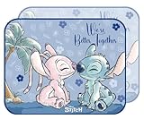 Découvrez la magie Disney en route avec les rideaux pare-soleil Lilo & Stitch; conçus pour les enfants, ils allient protection et divertissement; idéals pour les trajets en voiture, ils s'installent en un clin d'œil grâce aux ventouses pratiques; une solution parfaite pour les parents souhaitant allier sécurité et plaisir