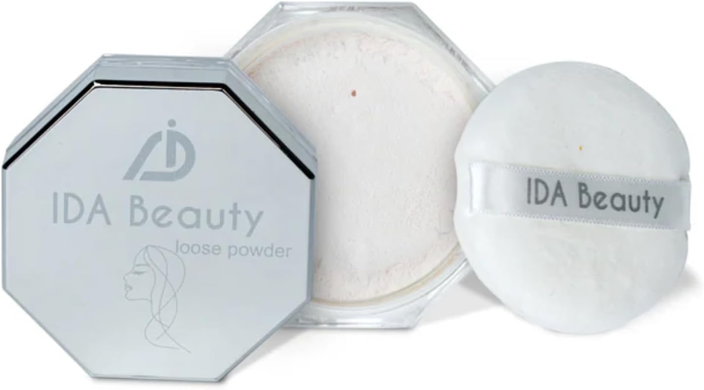Weightless Loose Setting Powder | Long-Lasting, Oil-Absorbing, Flawless Matte Finish (Glam 03, 8g)
