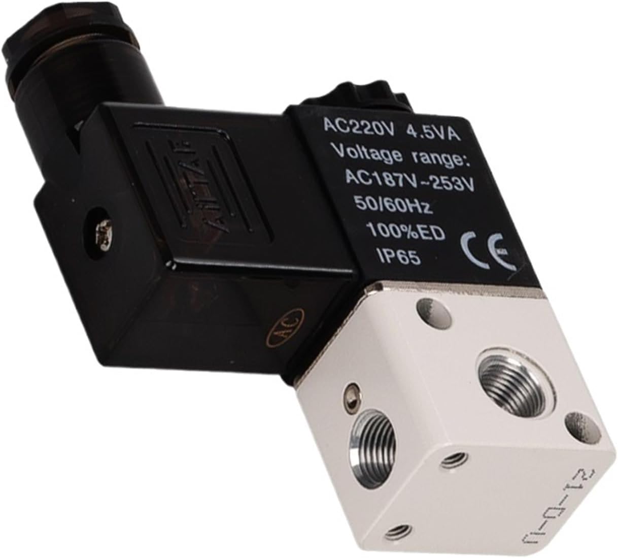 Control Components 3/2 Way Pneumatic Solenoid Valve 3V1-1F/2F/3F/4F/5F(3V1-06-1F,(A) AC220V)