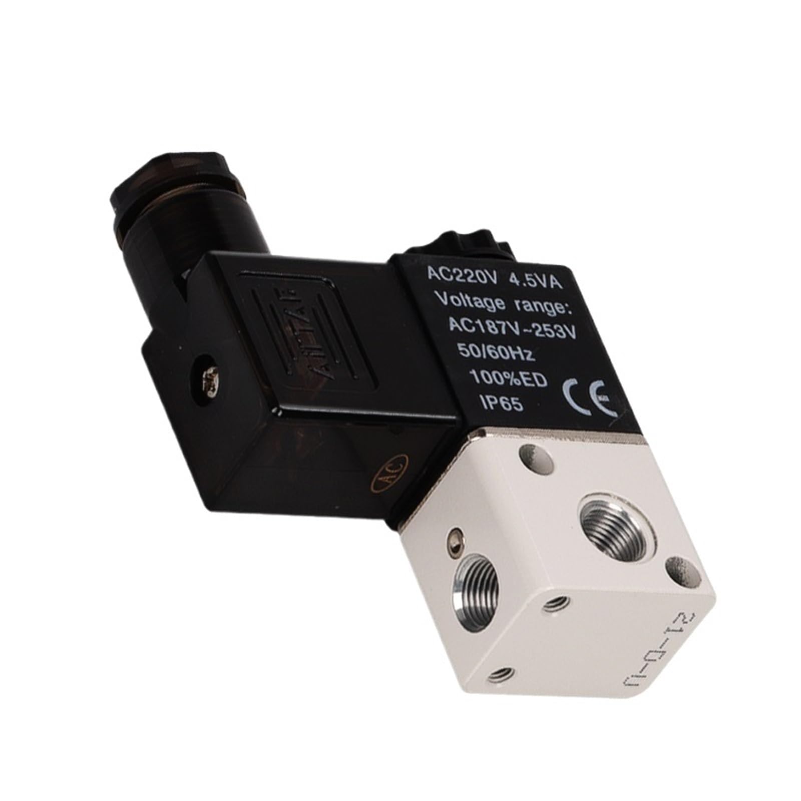 Électrovanne pneumatique 3/2 voies 3V1-1F 2F 3F 4F 5F 3V1-06-7F DC24V