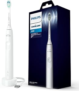 フィリップス 電動歯ブラシ ソニッケアー 3100シリーズ (軽量/USB充電式) HX3671/23 ホワイト