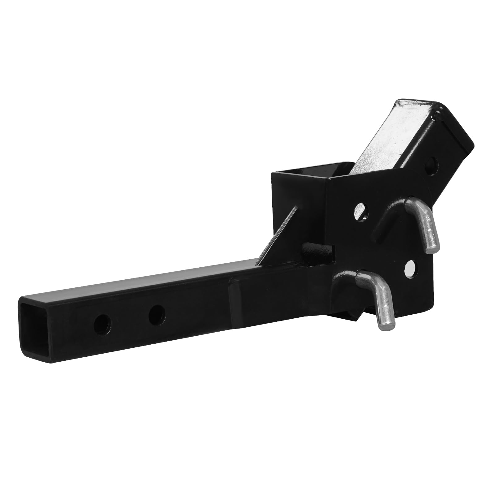 Fullwatt - Adaptador de Enganche de Remolque Plegable de 2 Pulgadas, Extensor de Enganche de 2 Pulgadas con 16.3 Pulgadas de Longitud, Adaptador de Enganche Plegable de 500 Libras, Adaptador de