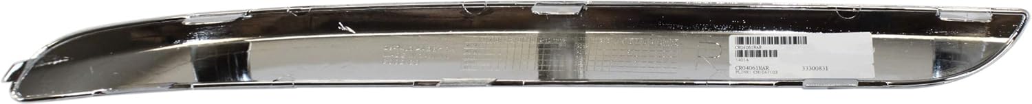 Garage-Pro Bumper Trim Compatible with Chrysler 300 2011-2014 Front, Passenger Side, Chrome