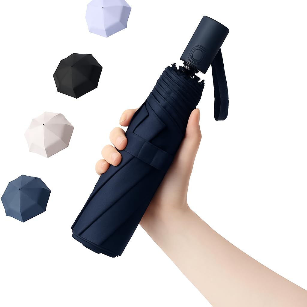 TEKCOOL Compact UV Protection Travel Umbrella