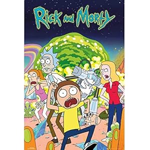 Poster (61R) Rick And Morty Group (61X91,5)