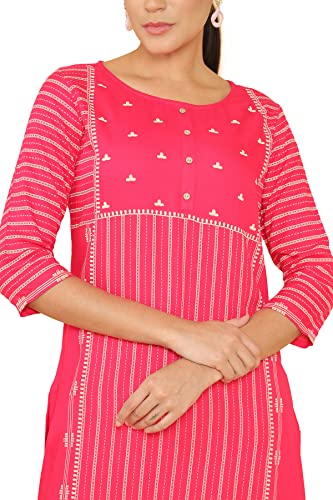 Image of Soch Women's Rayon Printed Regular Dress Shirt