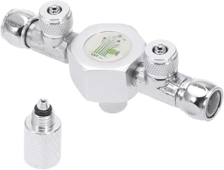 Ipetboom Válvula De Verificação-Regulador Dispositivo De Medição De Dióxido De Carbono Contador De Bolhas De Co2 Difusor Reator Regulador Difusor Reator Plantas Aquáticas
