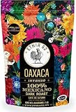 Etnia 52 - Oaxaca (Intenso), Mexican Ground Coffee, 1 lb. or 16 oz, Kosher Certified (KMD), Made in Mexico, includes Ebook